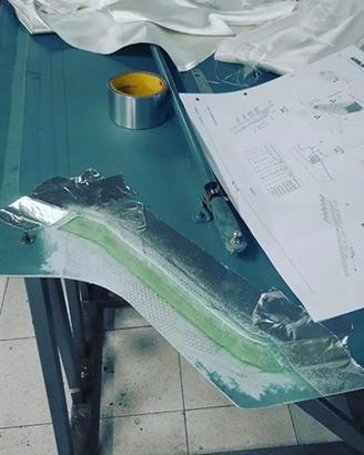 Riparazione pezzi PLASTICA, CARBONIO, VETRORESINA