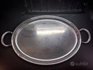Vassoio placcato argento