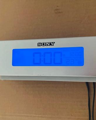 Radiosveglia con proiettore Sony