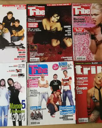 23 Riviste musicali TRIBE Magazine 2004-2006 + CD