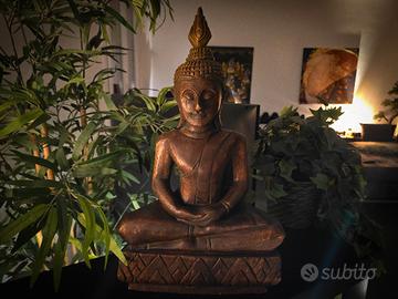 Buddha in Legno Sukhothai