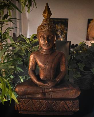 Buddha in Legno Sukhothai
