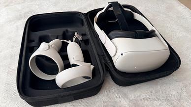 Visore VR Meta/Oculus Quest 2 + Custodia e Accesso