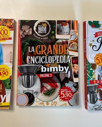 Libri Bimby 2 enciclopedie e 1 Speciale Natale