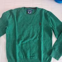 Polo ralph lauren maglia verde 7 anni