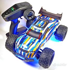 Auto RC 1:16 4WD 60 Kmh scocca metallo LED RGB