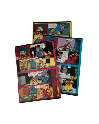 lotto 3 quaderni scuola Nick Carter Bonvi rari
