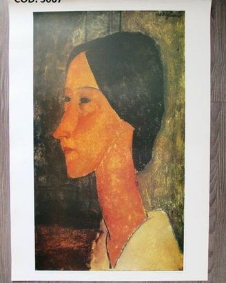 Poster pubblicitario A. MODIGLIANI 1919