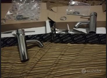 Miscelatore Jacuzzi in Ottone Cromato Per Lavabo