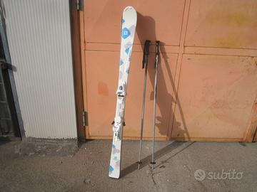 SCI DA DONNA&RAGAZZO DI MARCA SALOMON-NORDICA+ATT