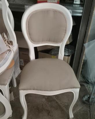 Sedie Vintage artistiche arredo  4 pezzi 