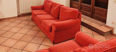 Coppia divani 3+2 sfoderabili 