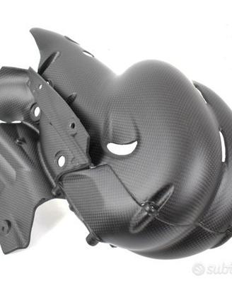 PARACALORE COLLETTORI CARBONIO DUCATI PANIGALE V4 