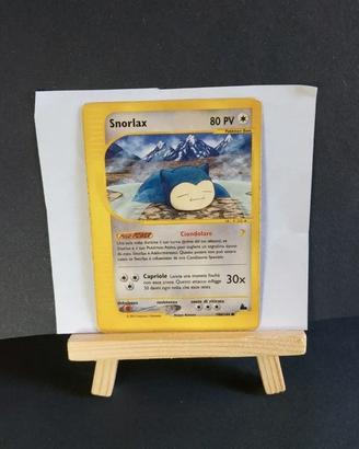 Snorlax 100/144 Skyridge e-Reader 2003 Carta ITA