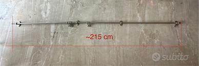 Binario portaoggetti Hultarp IKEA in acciaio