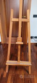 cavalletto da pittore in legno