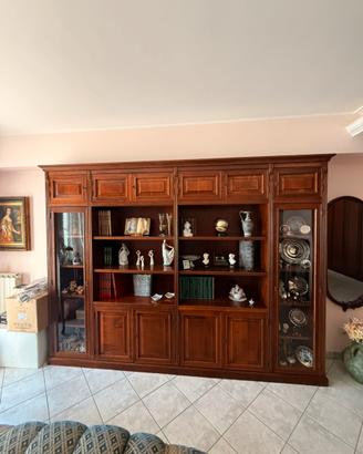 Libreria di Verona legno massiccio