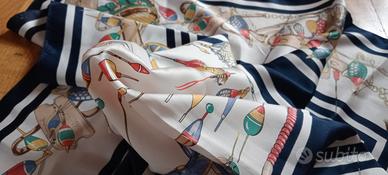 Foulard carré 90cm Flyfishing / pesca a mosca