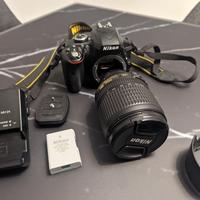Nikon d3300 obiettivo 18-105