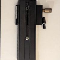 Slitta micrometrica Manfrotto