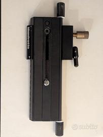 Slitta micrometrica Manfrotto