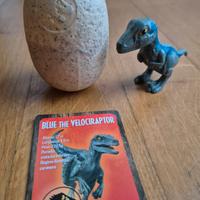 Dinosauro Jurassic World velociraptor Blu 