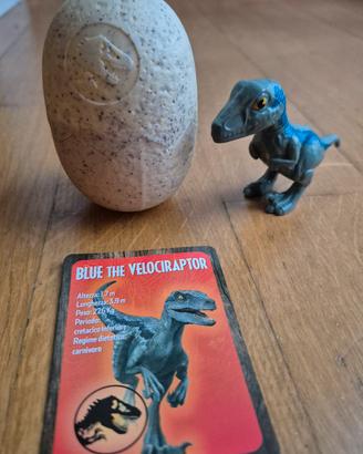 Dinosauro Jurassic World velociraptor Blu 