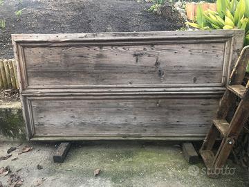 Antico Portone Friulano in Legno Massello