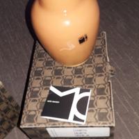 Carlo Moretti Vaso "I Cinesi" blu e ocra