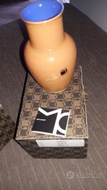 Carlo Moretti Vaso "I Cinesi" blu e ocra