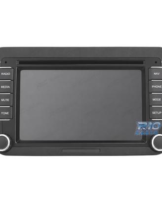 NAVIGATORE RADIO 7" PER SEAT SKODA VOLKSWAGEN VW 