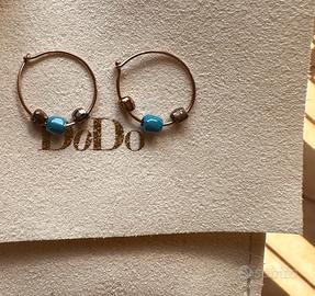 Dodo orecchini hoop minigranelli