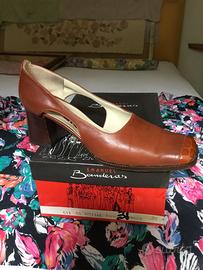 Saldi:Scarpe pelle Made in Italy n.38 vintage90
