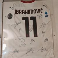 maglia store originale ibra Milan autografata