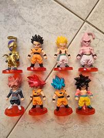 8 Action Figure Mini Dragonball Nuovi 