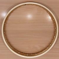Cerchio Akront bollino verde dorato 21"