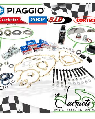 KIT REVISIONE MOTORE VESPA 50 SPECiAL N L R GUARNI
