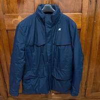 Giacca K-Way taglia XL colore blu. Pari al nuovo.