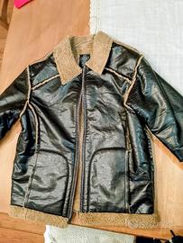 giacca RAGAZZO 10/14 ANNI ECOPELLE DELLA GRANT 