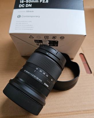 Sigma 18-50 F2.8 attacco Canon RF-S