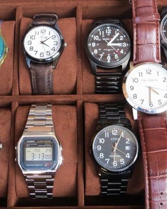 Lotto: 14 orologi, Timex, Casio, Golden Hour...