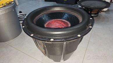 Subwoofer 38 IBRIDO 2 x 1ohm 2500w RMS Rockford T2