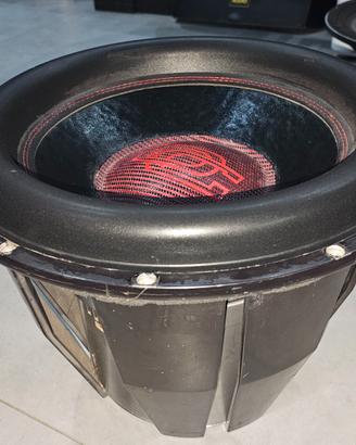 Subwoofer 38 IBRIDO 2 x 1ohm 2500w RMS Rockford T2