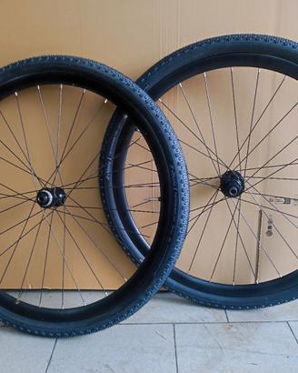Coppia di ruote per Gravel 
