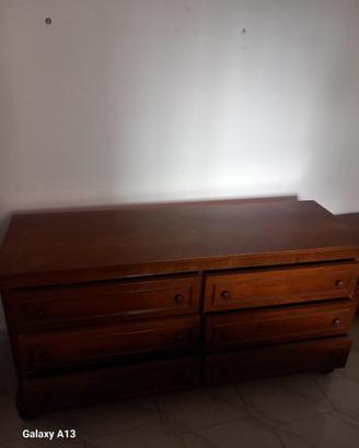 Cassettiera in legno