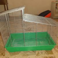 Gabbia per criceti/roditori 58x50 + Accessori