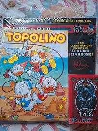 Fumetto Disney Topolino N°3689 Mazzo di Carte Pk