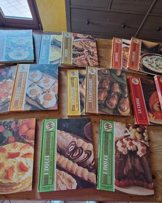Lotto libri cucina vintage anni 80