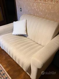 Divano due posti con letto singolo estraibile