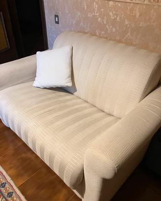 Divano due posti con letto singolo estraibile